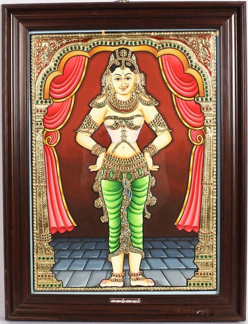 Thanjavur-Painting-Bharathanathiyam-Subject