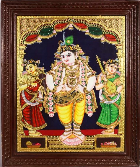 thanjavur-painting-krishna