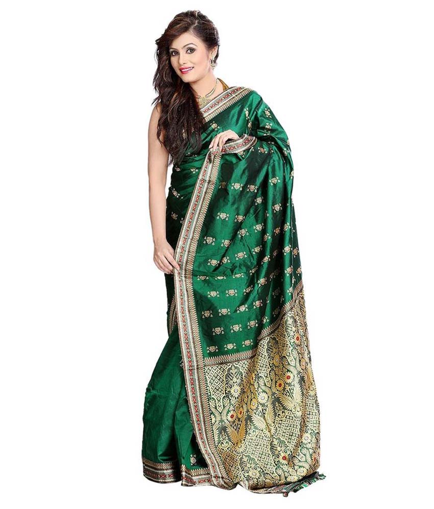 Assam-Silk-Saree-Green-Silk-SDL507402155-1-d63e1